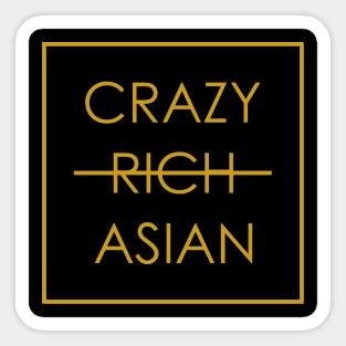 Crazy Asian Sticker